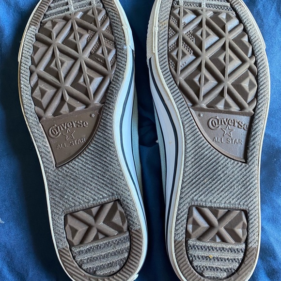 Converse size 7 blue sneakers - Picture 3 of 5